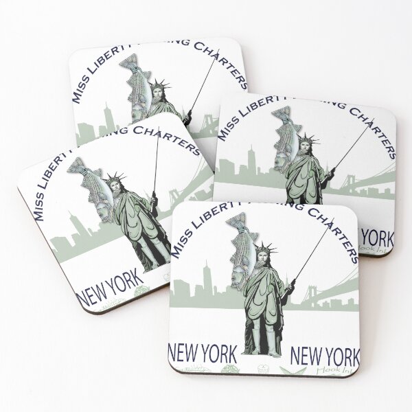 Item preview, Miss Liberty Fishing Charters designed and sold by hookink.