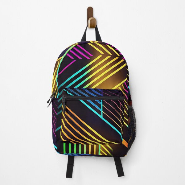 Item preview, Neon New Retro Line Pattern 3 designed and sold by Guardian2101.