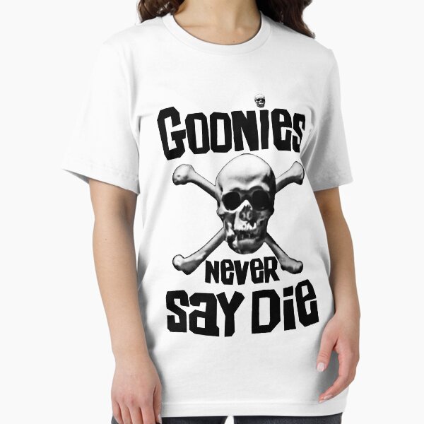 Vista previa del artículo con la obra «Los goonies - GOONIES NUNCA DICEN MUEREN T-shirt», diseñado y vendido por banginT.