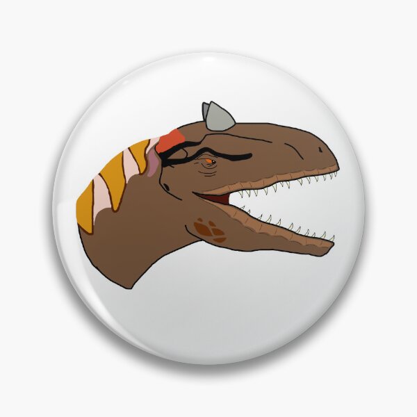 Item preview, Jurassic Park Builder Allosaurus (Game-Inspired Crests) designed and sold by AuperArchives.