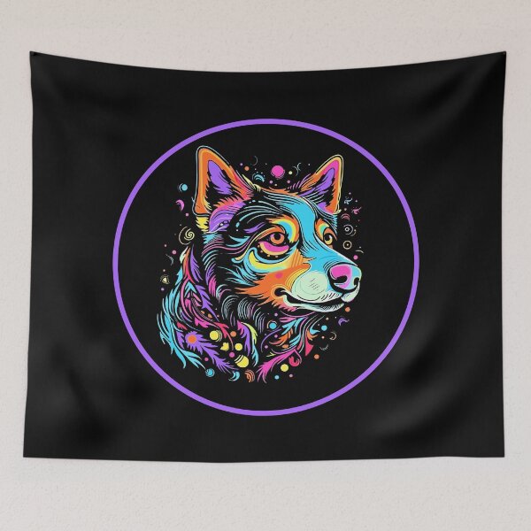 Item preview, Mystical Dog designed and sold by dhajr.