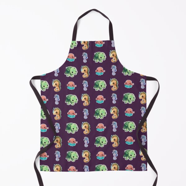 Item preview, Cute Drawings of Sea Animals designed and sold by beluxe.
