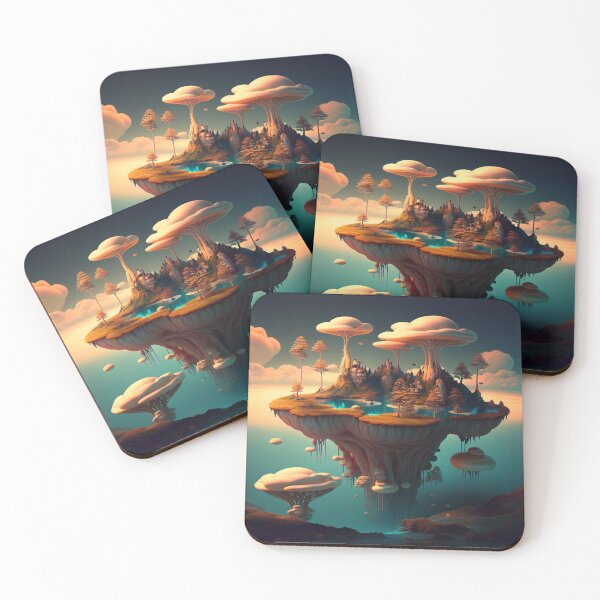 Item preview, Surreal Floating Island designed and sold by Navi03.
