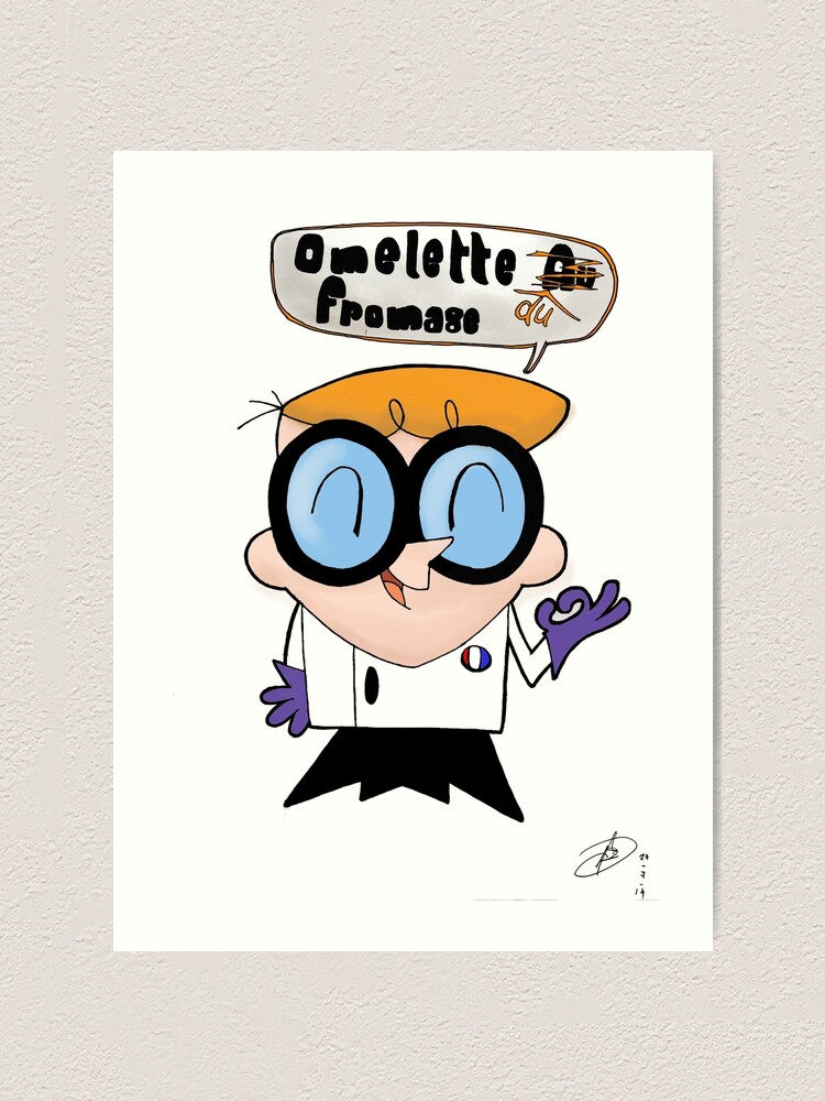 Omelette Du Fromage Art Print By Spiderdoge Redbubble