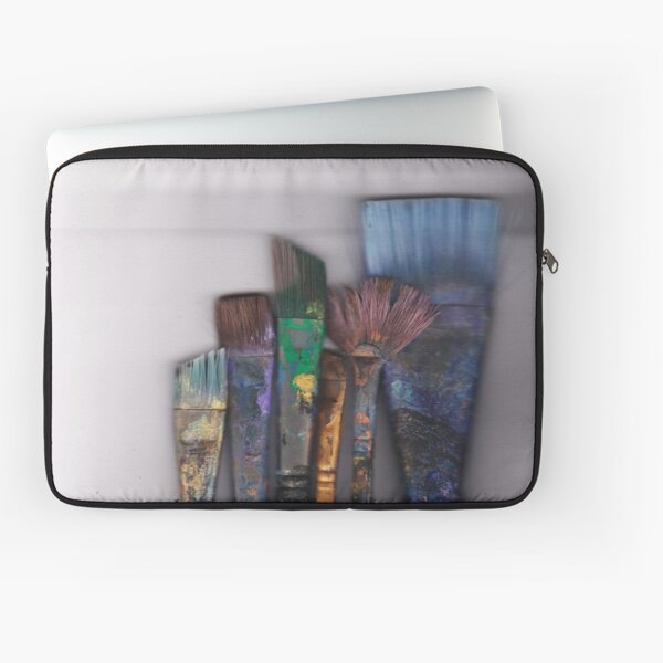 My Favorite Studio Paint Brushes Laptop Sleeve