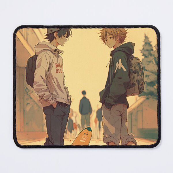 Item preview, Two friends skateboarding designed and sold by mentaljazzhands.