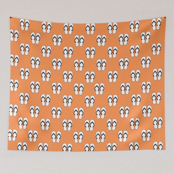 Item preview, Flip Flops - Orange designed and sold by Ashleigh Bell.