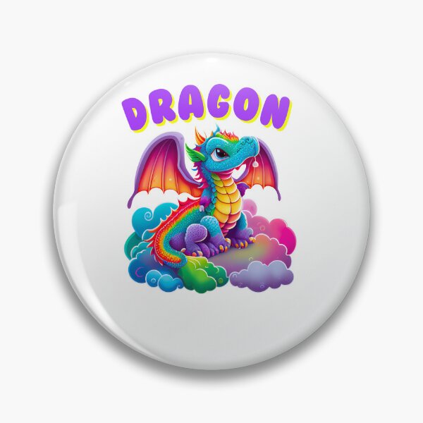Item preview, A beautiful dragon that carries all the joyful colors designed and sold by eventdesign77.