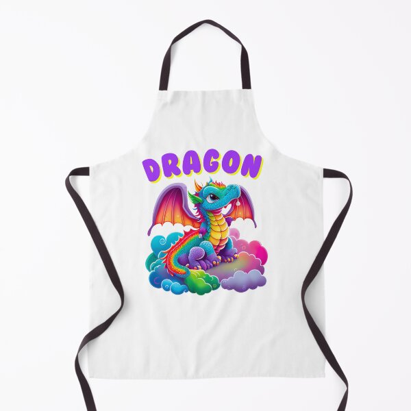 Artikelvorschau, Ein wunderschöner Drache, der all die fröhlichen Farben trägt entworfen und verkauft von eventdesign77.