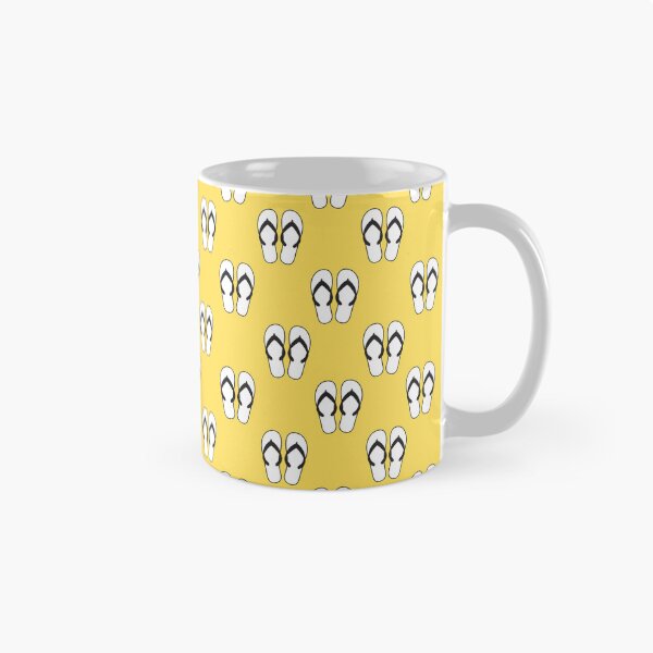 Item preview, Flip Flops - Yellow designed and sold by Ashleigh Bell.