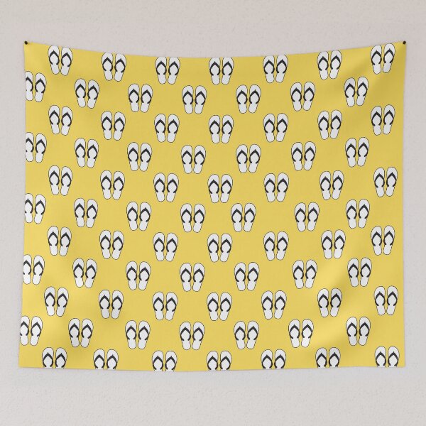 Item preview, Flip Flops - Yellow designed and sold by Ashleigh Bell.
