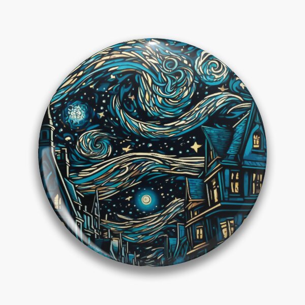 Item preview, Modern Remix Starry Night Van Gogh  designed and sold by unthinkabletees.