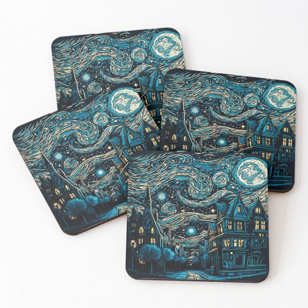 Item preview, Modern Remix Starry Night Van Gogh  designed and sold by unthinkabletees.