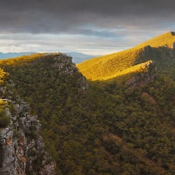 Artwork thumbnail, Signal Peak from Mt Abrupt, Grampians, Victoria, Australia by Michael Boniwell