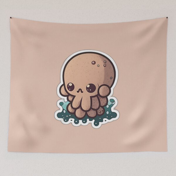 Item preview, Cute Tiny Octopus designed and sold by beluxe.