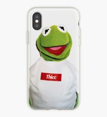 Supreme Kermit Thicc Shirt iPhone Case