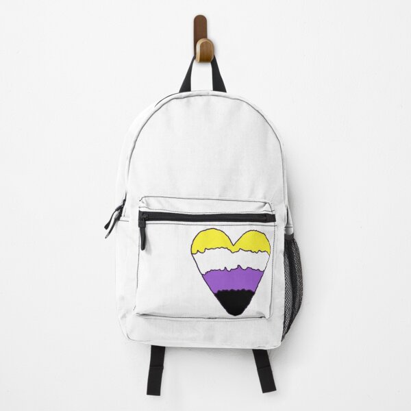 Item preview, Non-binary heart doodle designed and sold by nerdspride.
