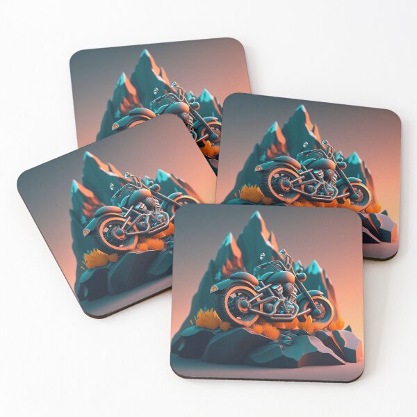 Item preview, Motorcycle Enthusiasts Unite: Aesthetic Art on Redbubble  designed and sold by beben76.