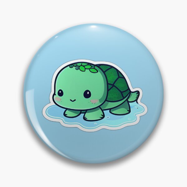 Item preview, Cute Tiny Green Sea Turtle designed and sold by beluxe.