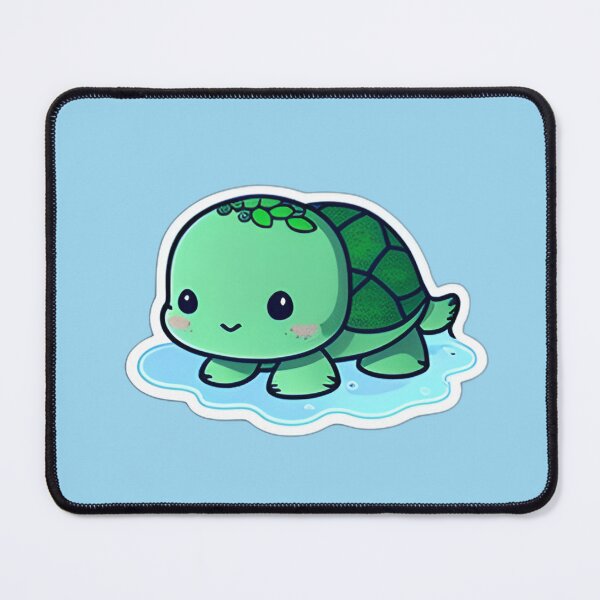 Item preview, Cute Tiny Green Sea Turtle designed and sold by beluxe.