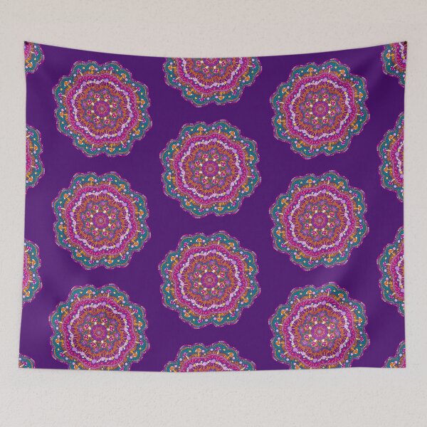 Item preview, Mushroom Mandala designed and sold by Wonderspell Studio.