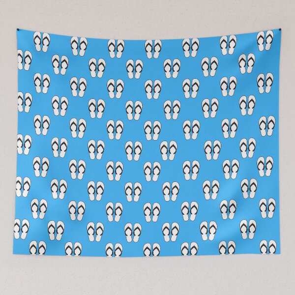 Item preview, Flip Flops - Light Blue designed and sold by Ashleigh Bell.