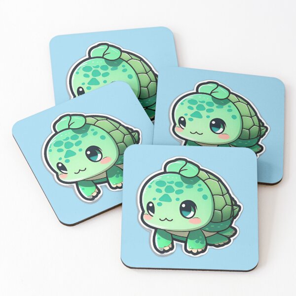 Item preview, Cute Tiny Green Sea Turtle designed and sold by beluxe.