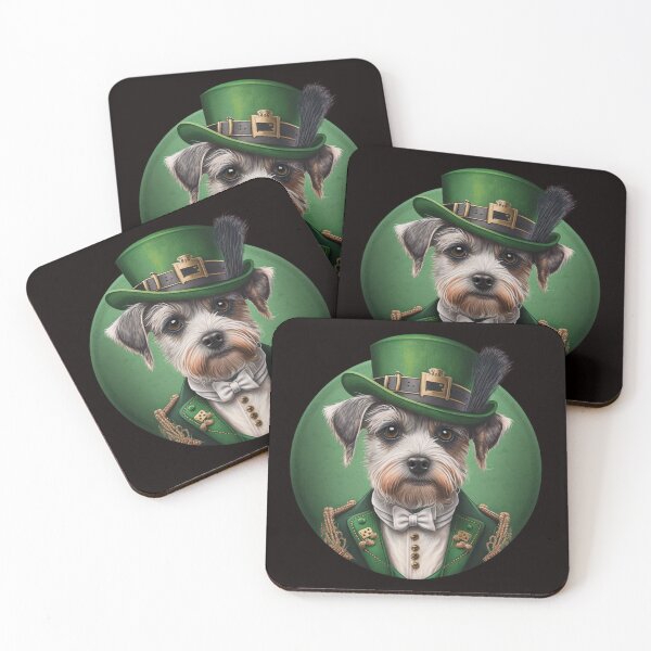 Artikelvorschau, St. Patrick's Day Lucky Dog entworfen und verkauft von RootNeeds.