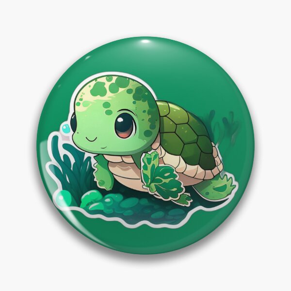 Item preview, Cute Tiny Green Sea Turtle designed and sold by beluxe.