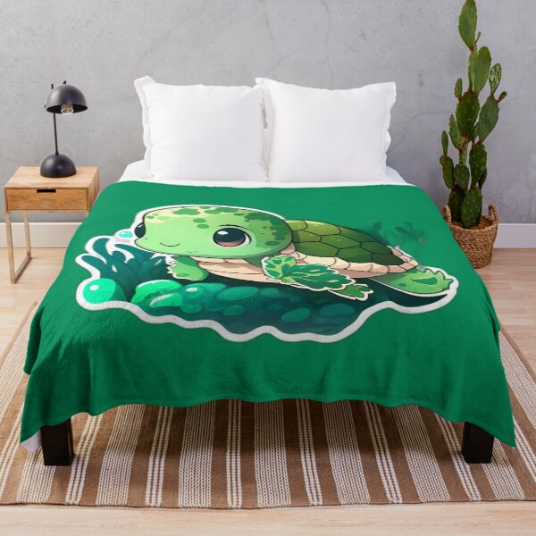 Item preview, Cute Tiny Green Sea Turtle designed and sold by beluxe.