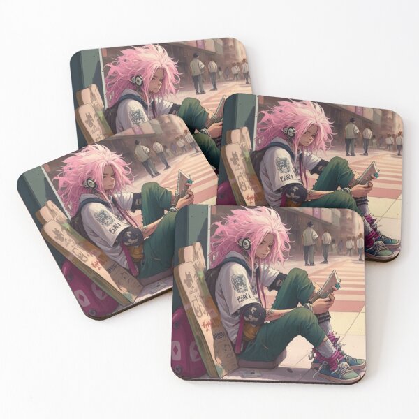 Item preview, Pink haired boi designed and sold by mentaljazzhands.