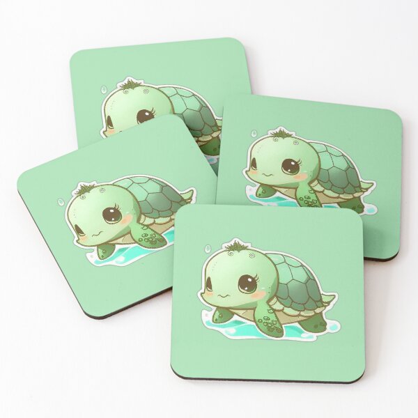 Item preview, Cute Tiny Green Sea Turtle designed and sold by beluxe.