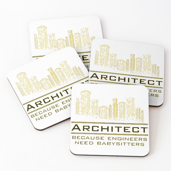 Item preview, Architect Because Engineers Need Babysitters designed and sold by archifan.