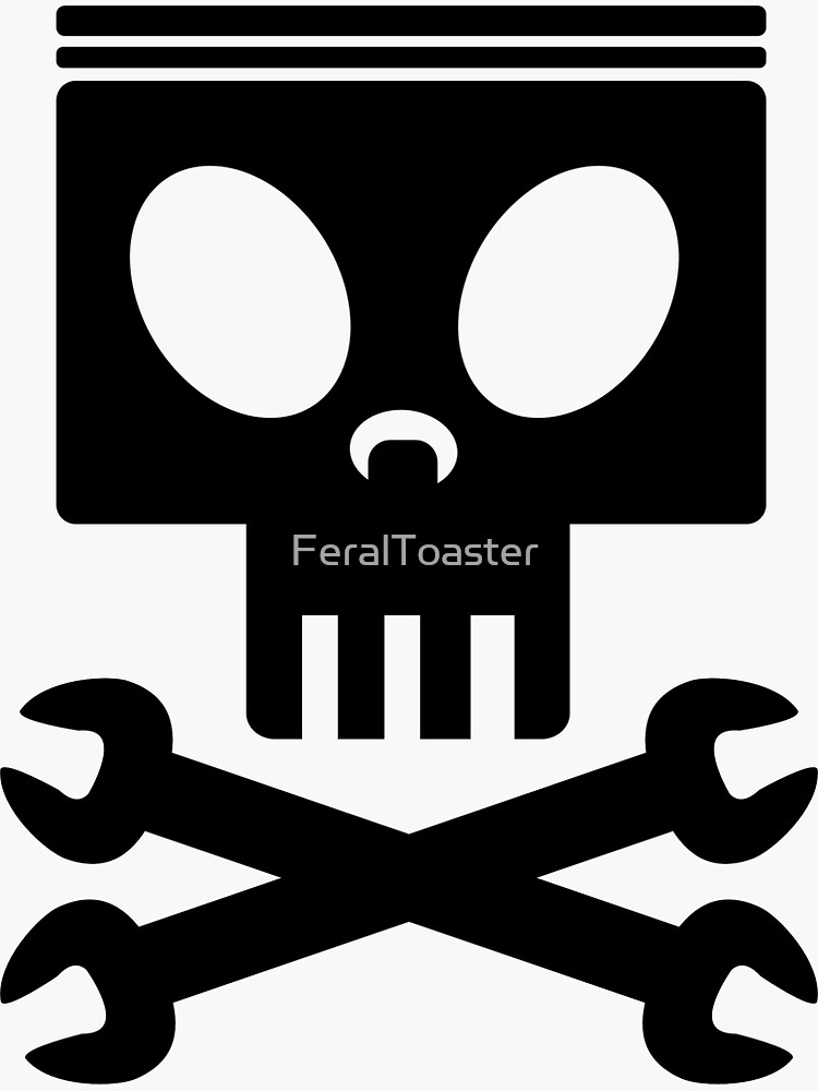 "Jolly Wrenches Planes" Sticker for Sale by FeralToaster Redbubble