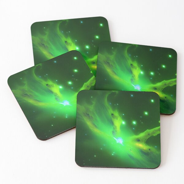 Item preview, Bright Green Nebula Space designed and sold by VersoShopping.
