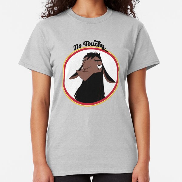 Kuzco NO TOUCHY sad llama emperor's new groove emperor david spade back off no touch funny gift Classic T-Shirt