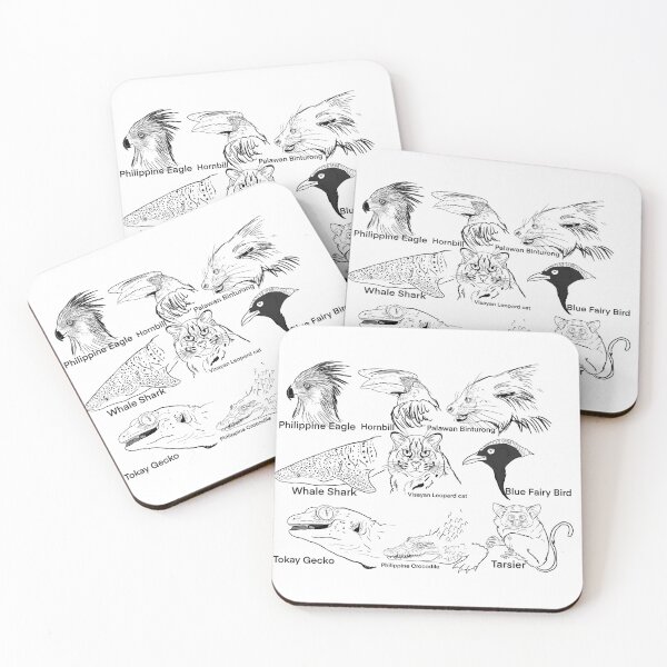 Item preview,  Animals of the Philippines version 2 designed and sold by Manalopangaea.