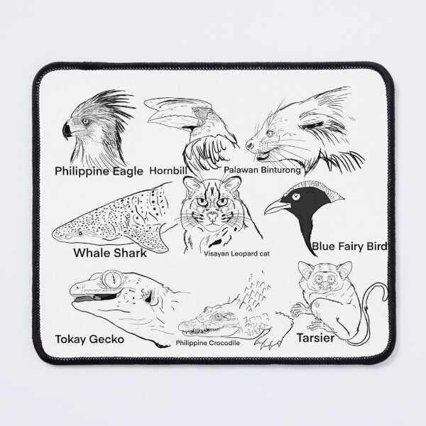 Item preview,  Animals of the Philippines version 2 designed and sold by Manalopangaea.