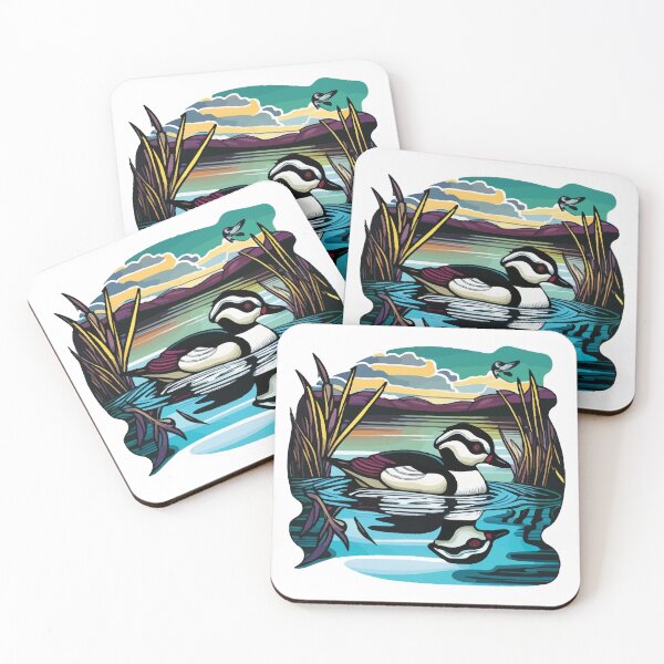 Item preview, Reflections on a Bufflehead designed and sold by Vector-nook.