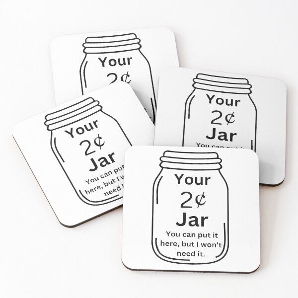 Item preview, Your 2 cents Jar designed and sold by JJs-Tees.