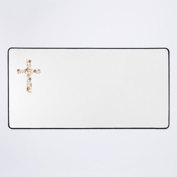 Artikel-Vorschau von Boho Christian Blumen Kreuz Design, designt und verkauft von MeanderCo.