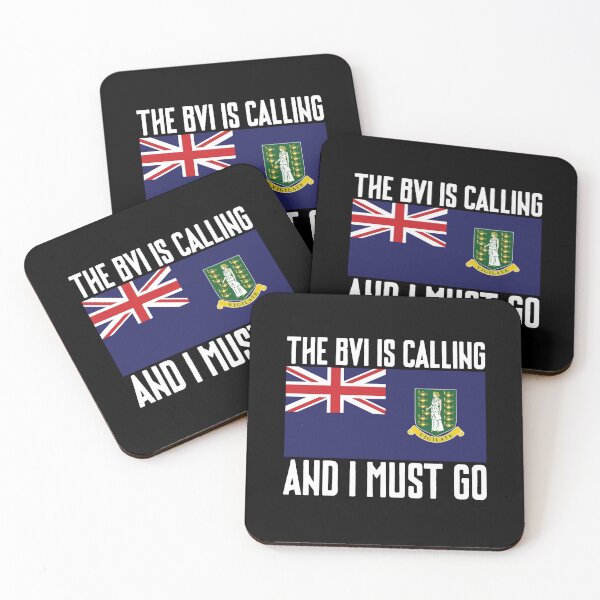 Item preview,  The BVIis calling and I must go  -  Flag of The BVI designed and sold by obedtheartist.
