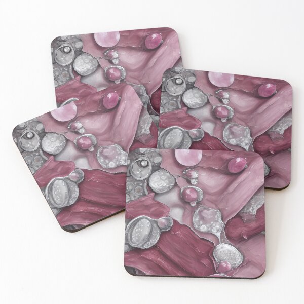 Artikelvorschau, Rhodonite Inspired Design With A Touch Of Silver (03) entworfen und verkauft von DEBPIX.