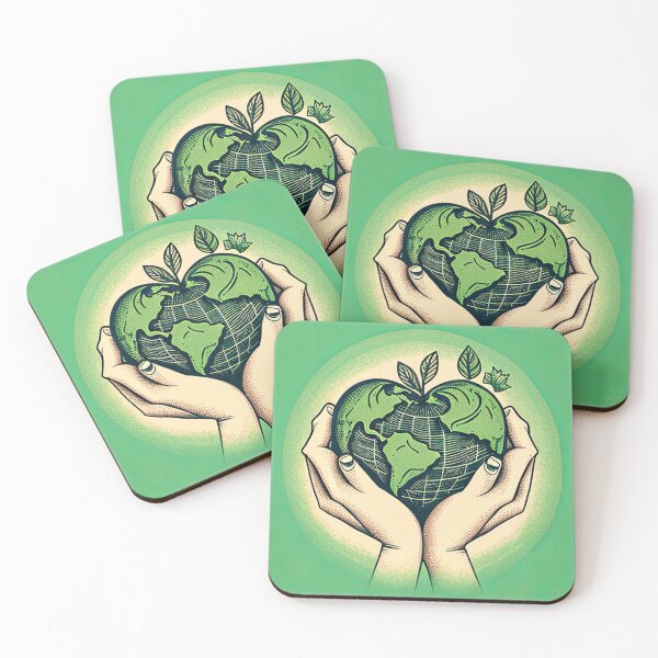 Item preview, Ecoliving Save the Planet designed and sold by Aurora Hues.