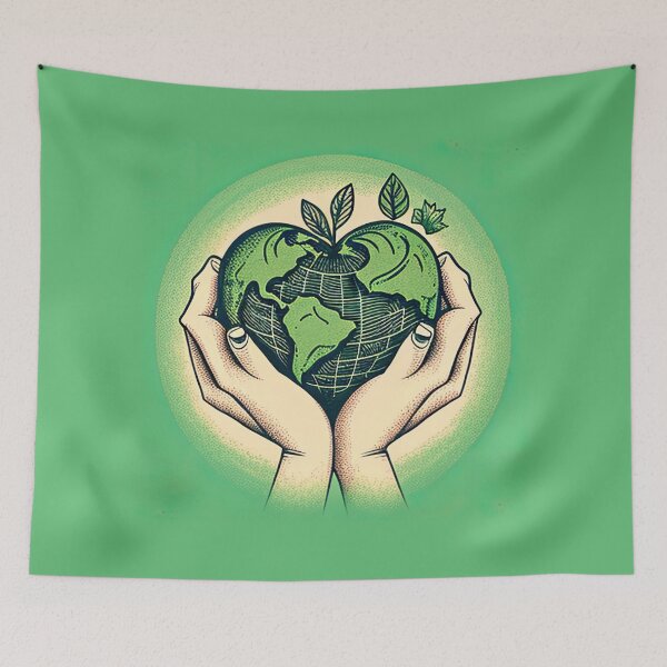 Item preview, Ecoliving Save the Planet designed and sold by Aurora Hues.