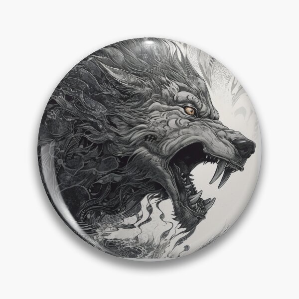 Item preview, Dire Wolf Square designed and sold by preston181.