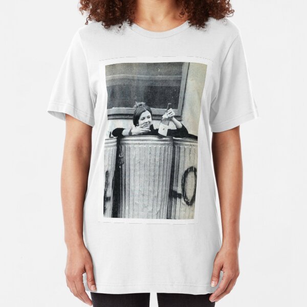 Carrie Fisher In A Bin Slim Fit T-Shirt