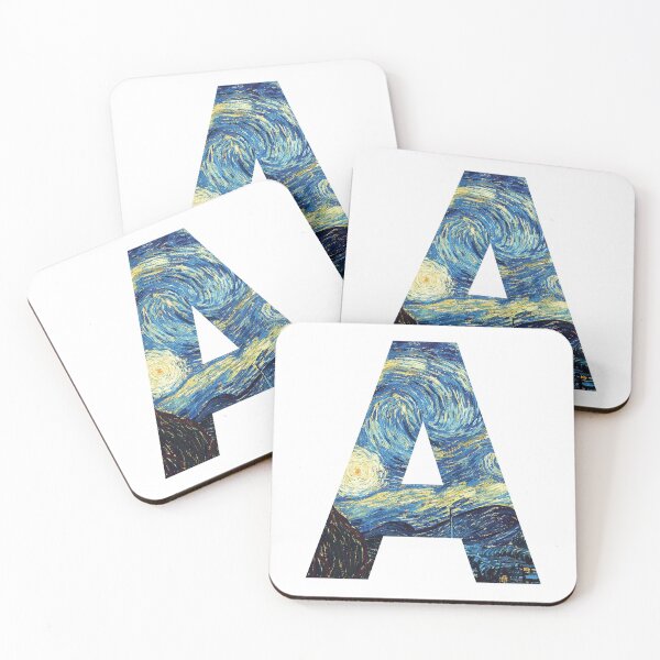 Item preview, Painted Letter Collection Letter A Monogram designed and sold by emoney14.