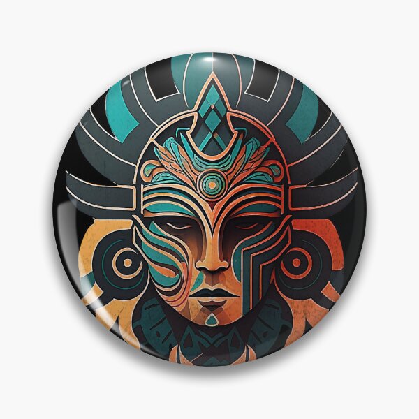 Item preview, Tribal | Mask Indian Spirit | Ancient  designed and sold by Inspired Innovations.