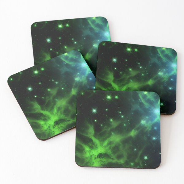 Item preview, Bright Green Nebula Space designed and sold by VersoShopping.
